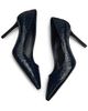 Jimmy Choo Women's Romy 85MM Croc-Embossed Leather Pumps - 5
