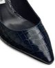 Jimmy Choo Women's Romy 85MM Croc-Embossed Leather Pumps - 6