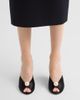 Jimmy Choo Women's Ziri 90MM Imitation-Pearl Satin Mules - 2