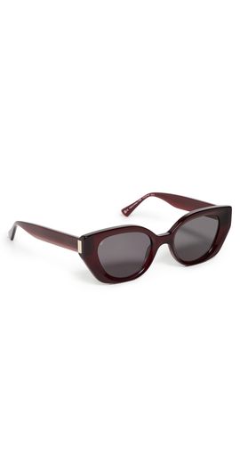 Jimmy Fairly Jimmy Fairly Amalia Sunglasses Red Crystal One