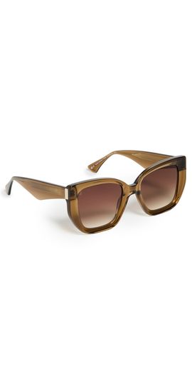 Jimmy Fairly Jimmy Fairly Maina Sunglasses Brown Crystal One