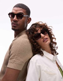 Jimmy Fairly Jimmy Fairly The Darren square sunglasses in tortoiseshell-Brown