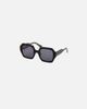 Jimmy Fairly Jimmy Fairly The Dita oversized square sunglasses in black - 4