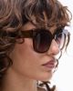 Jimmy Fairly Jimmy Fairly The Maya large square sunglasses in brown - 2