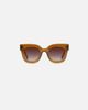 Jimmy Fairly Jimmy Fairly The Maya large square sunglasses in brown - 3