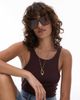 Jimmy Fairly Jimmy Fairly The Nax square aviator sunglasses in tortoiseshell-Brown - 2