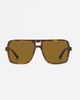 Jimmy Fairly Jimmy Fairly The Nax square aviator sunglasses in tortoiseshell-Brown - 3