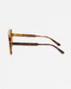 Jimmy Fairly Jimmy Fairly The Nax square aviator sunglasses in tortoiseshell-Brown - 4
