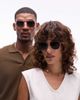 Jimmy Fairly Jimmy Fairly The Rocky round metal sunglasses in silver - 1