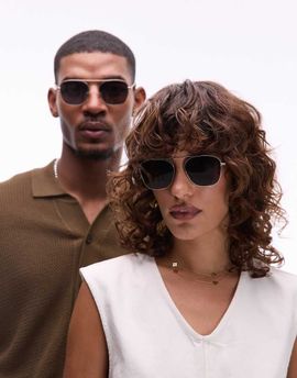 Jimmy Fairly Jimmy Fairly The Rocky round metal sunglasses in silver