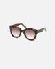 Jimmy Fairly Jimmy Fairly The Swirl large round sunglasses in tortoiseshell-Brown - 1