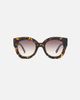 Jimmy Fairly Jimmy Fairly The Swirl large round sunglasses in tortoiseshell-Brown - 3