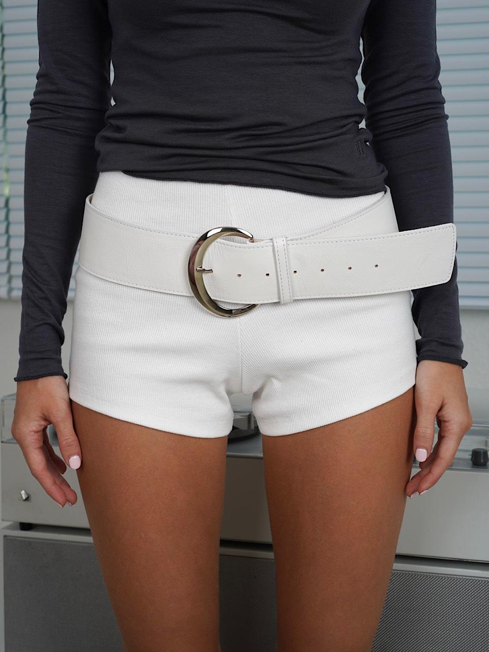 jinnipick Doris Big Belt _ Whtie