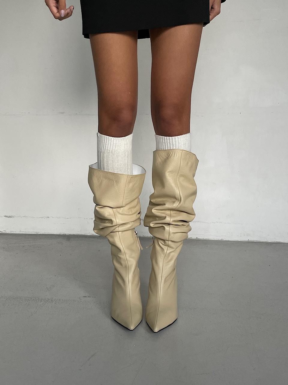 jinnipick Valley Lace Up Thigh High Boots