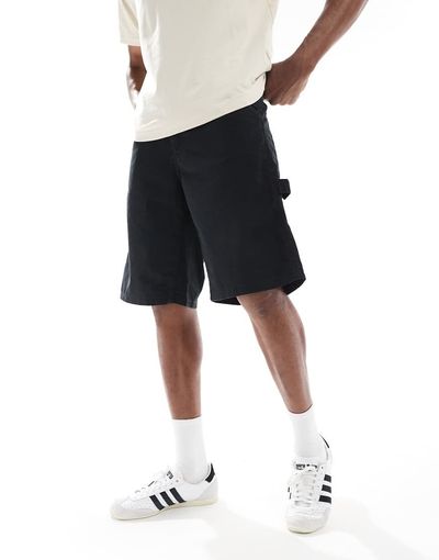 JJ Rebel JJ Rebel carpenter shorts in black