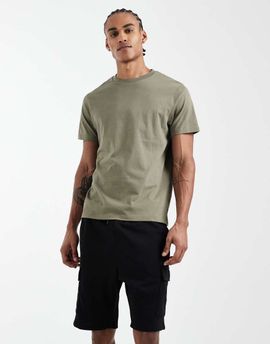 JJ Rebel JJ Rebel jersey cargo shorts in black