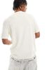 JJ Rebel JJ Rebel knit T-shirt in cream-White - 4