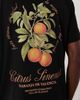 JJ Rebel JJ Rebel oversized t-shirt with orange back print in black - 3