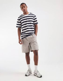 JJ Rebel JJ Rebel tech cargo shorts in beige-Neutral