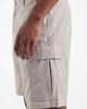 JJ Rebel JJ Rebel tech cargo shorts in beige-Neutral - 4