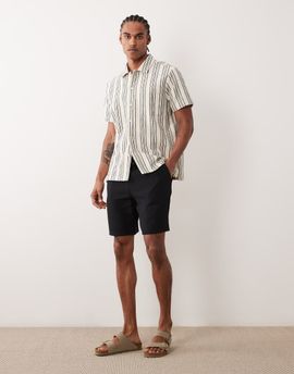 JJ Rebel JJ Rebel textured shorts in black