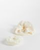 JJXX JJXX 2 pack lace scrunchie in white - 1
