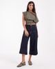 JJXX JJXX cinched waist off shoulder top in olive green - 3