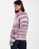 JJXX JJXX crew neck space dye sweater in pink and purple - 2