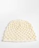 JJXX JJXX crochet skull cap in cream-White - 1