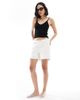 JJXX JJXX denim mom shorts in off white - 2