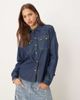 JJXX JJXX denim shirt in dark blue-Navy - 1