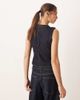 JJXX JJXX denim vest in dark blue-Navy - 4