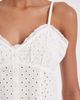 JJXX JJXX eyelet cami top in white - 2