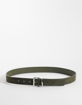 JJXX JJXX faux leather belt in dark green