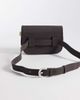 JJXX JJXX faux suede belt bag in brown - 4