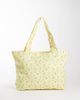 JJXX JJXX floral print tote bag in butter yellow - 1