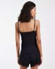 JJXX JJXX jersey cami top and shorts pajama set in black - 4