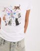 JJXX JJXX kitten print baby T-shirt in white - 3