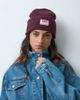 JJXX JJXX knitted beanie in deep burgundy-RED - 1