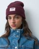 JJXX JJXX knitted beanie in deep burgundy-RED - 4