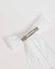 JJXX JJXX lace bow hair clip in white - 2