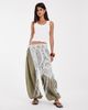 JJXX JJXX lace tassel hip scarf overlay in cream-White - 1