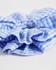 JJXX JJXX large gingham scrunchie in light blue - 3
