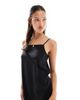 JJXX JJXX linen blend mini dress in black - 4
