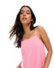JJXX JJXX linen blend mini dress in pink - 2
