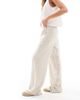 JJXX JJXX linen blend pants in beige-Neutral - 2