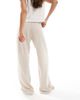 JJXX JJXX linen blend pants in beige-Neutral - 4