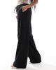 JJXX JJXX linen blend pants in black - 4