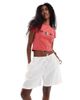 JJXX JJXX linen blend shorts in white - 1