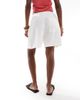 JJXX JJXX linen blend shorts in white - 4